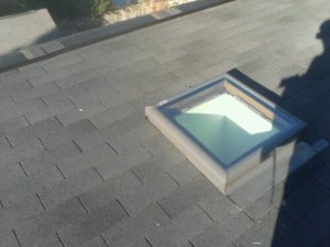 Roofing Replacement Raleigh NC 27615/ Installed Skylight